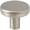 Elements 1-1/4" Diameter Satin Nickel Gibson Cabinet Knob 105SN - alternate 1